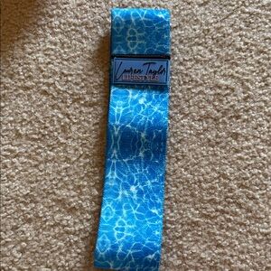 Lauren Taylor Blue Patterned Glute Band